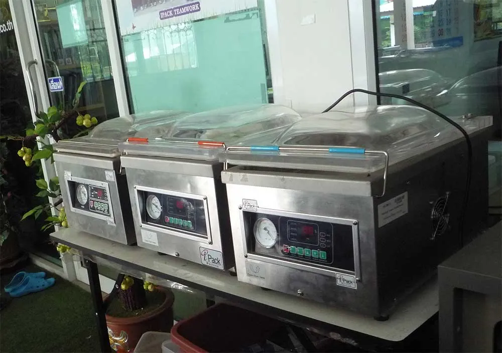 รูป DZ-300T/A เครื่องซีลและแพ็คสูญญากาศขนาดเล็ก